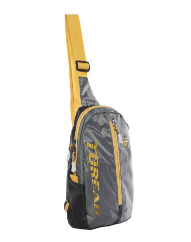 舒适透气 通款深灰/黑色单肩背包 trekking系列