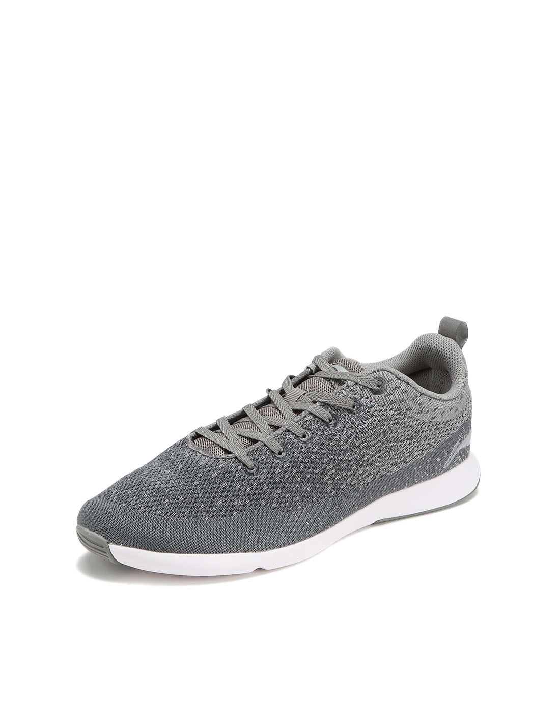 时尚编织 男款铁青灰配中灰色休闲鞋