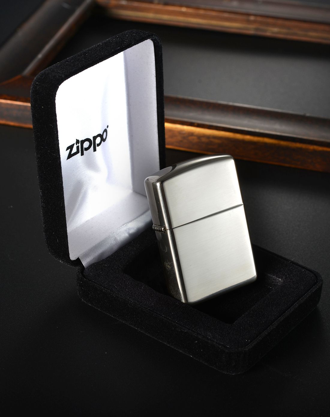 zippo 镜面26号-纯银盔甲机