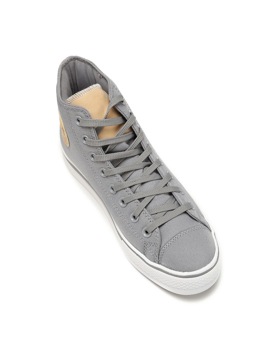 匡威converse潮范男女鞋服专场潮搭舒适 中性款灰色高帮休闲鞋132199c