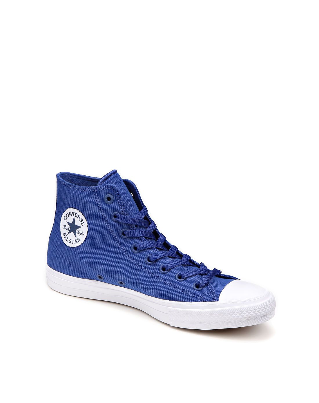 匡威 轻便舒适 中性款蓝色高帮休闲鞋