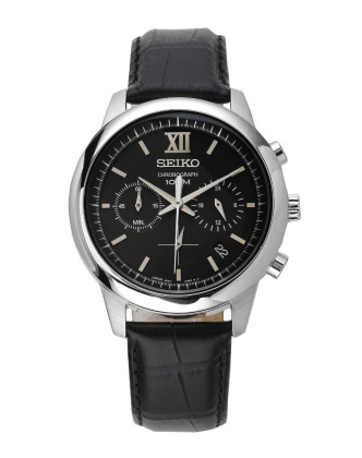 精工seikochronograph系列商务休闲石英男表