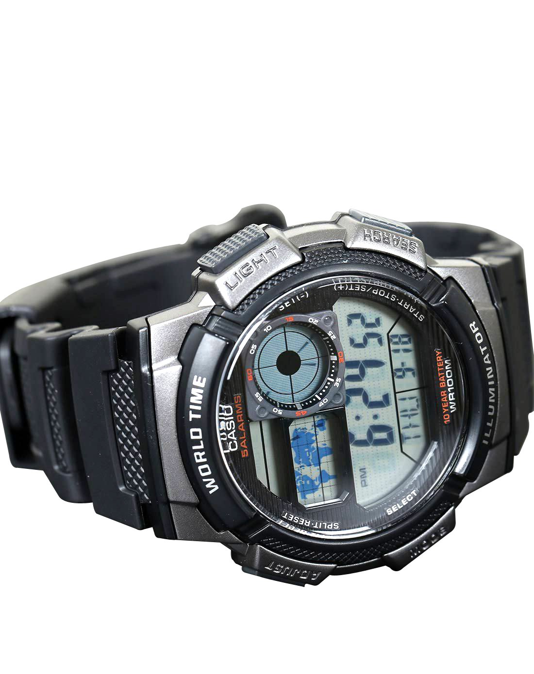 casio 卡西欧 ae-1000w-1bvsdf 夜光时尚手表