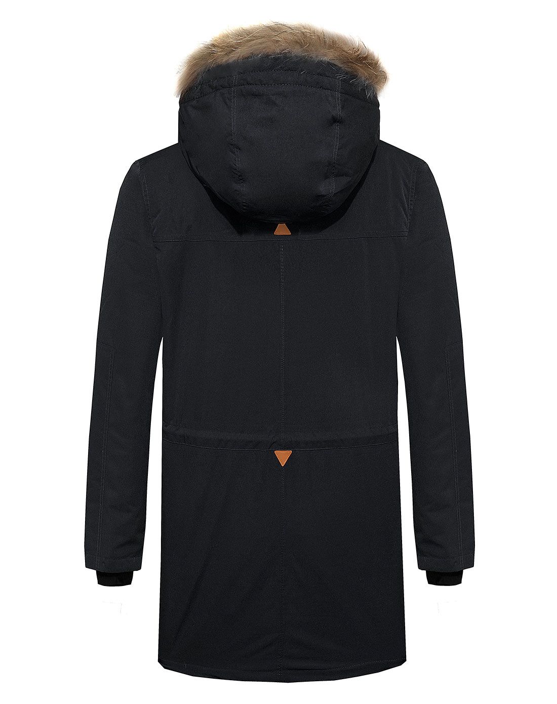 宝美beaume 防风保暖 男款深藏青羽绒服 蓄热鸭绒