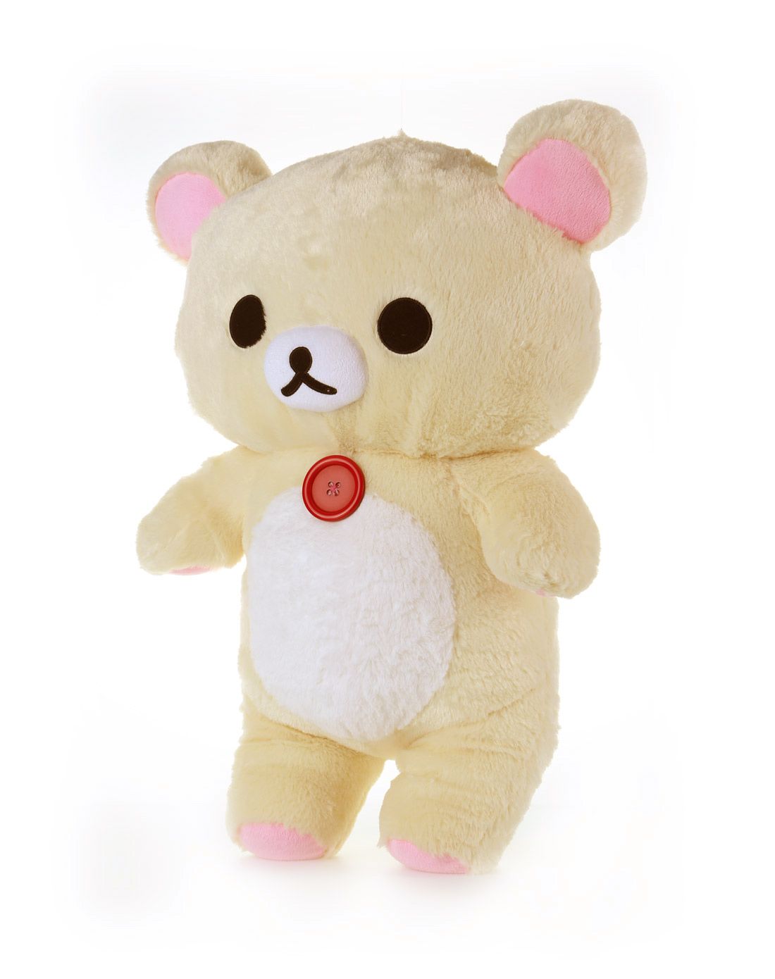 轻松小熊 rilakkuma毛绒公仔-62cm(奶白色)