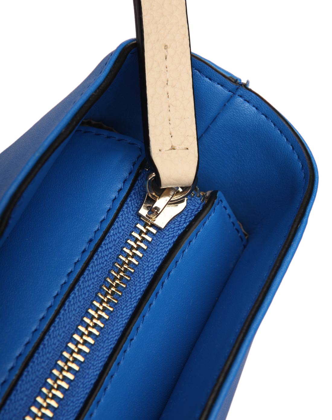 凯撒kaiser男女包女款蓝色牛皮时尚休闲手提包2497000301b_唯品会