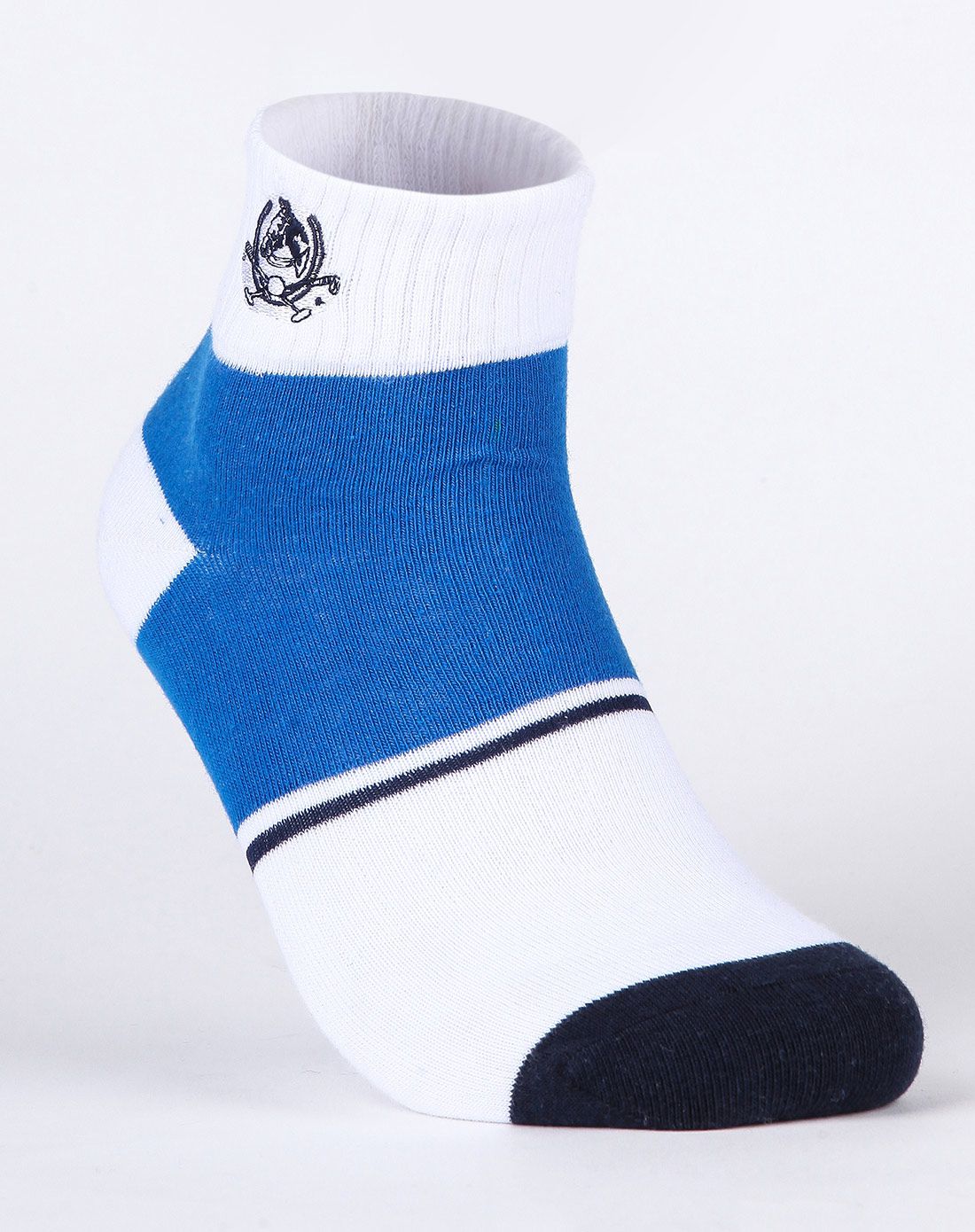 圣大保罗sbprc 运动时尚 男士时尚运动棉袜(六双装) 舒适活力