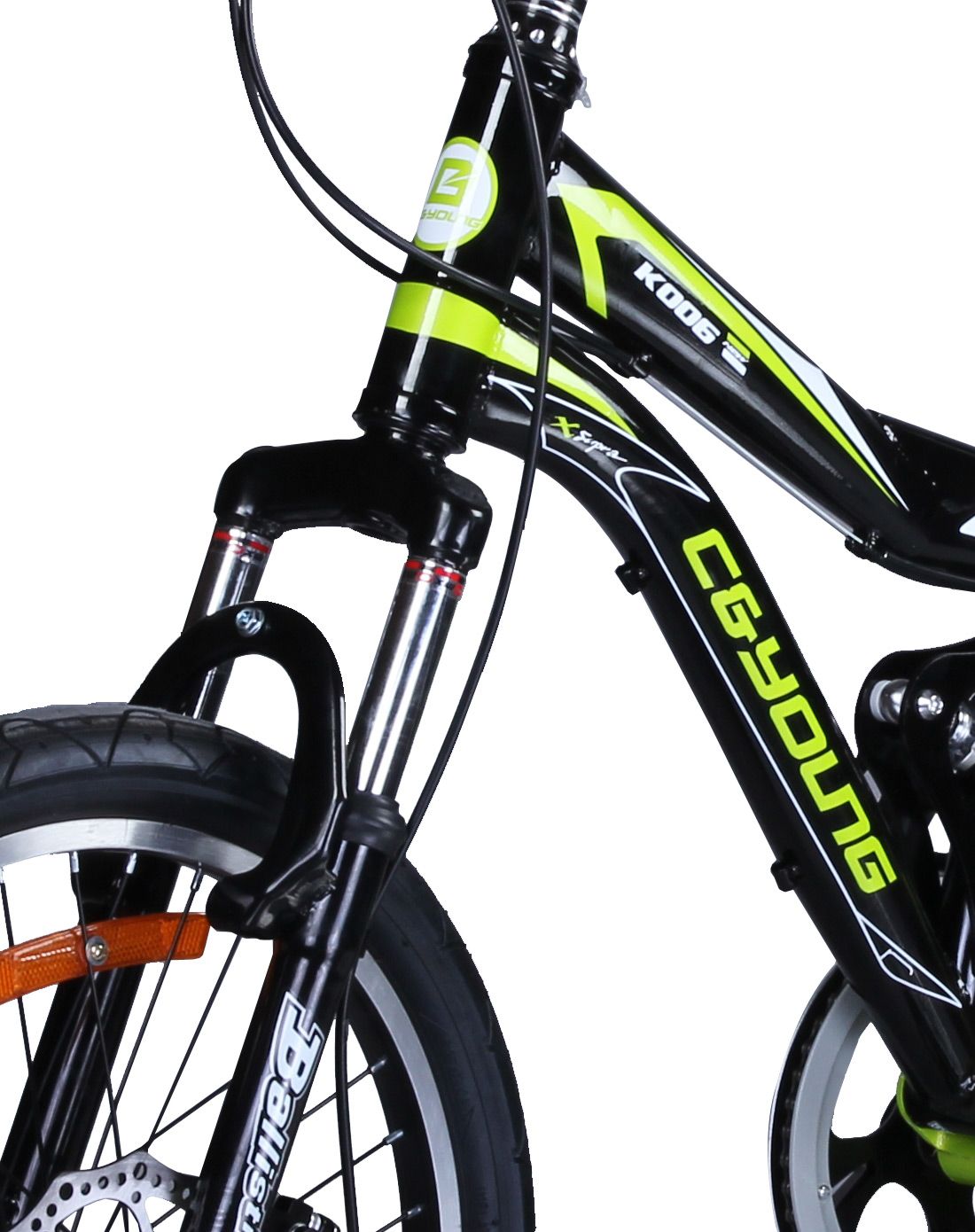 奇扬自行车专场直发货奇扬 中性款黑绿色20寸山地车 6速bb10-1_唯品会