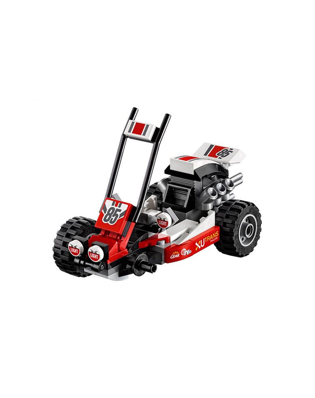 lego乐高城市系列60145沙滩越野车趣味积木玩具