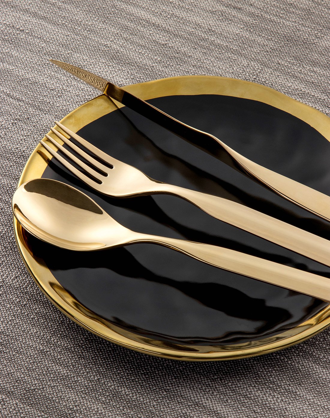 bugatti餐具套装 意大利原装进口西餐具餐具三件礼盒装