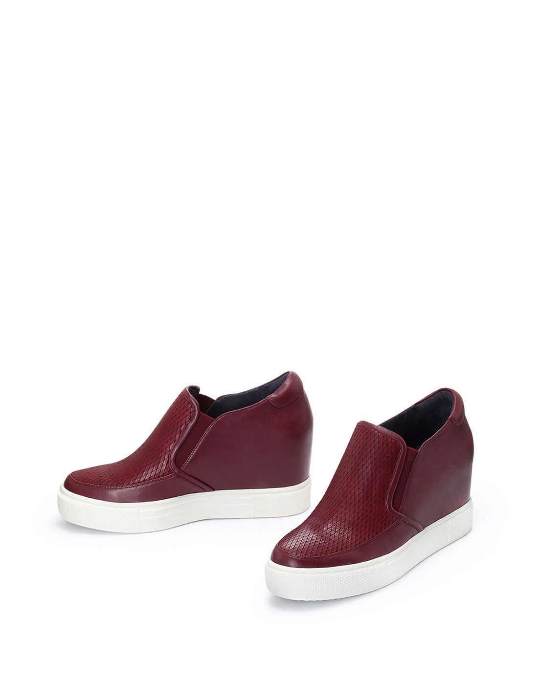 女款羊皮革深口单鞋