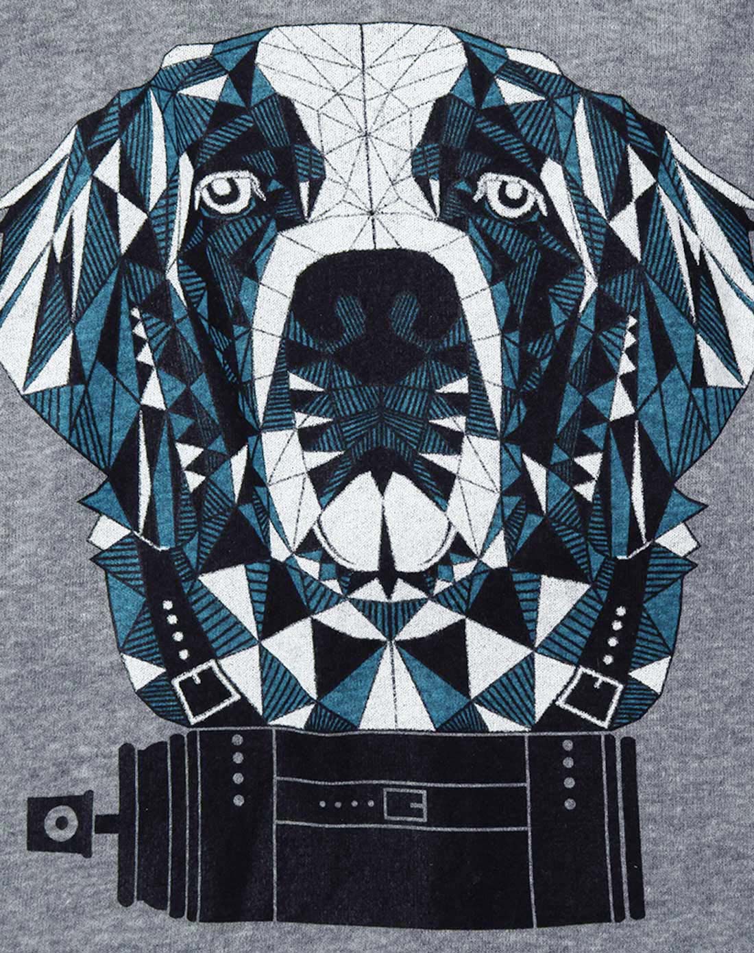 l/s graphic tee - spray bernard长袖图案t恤-伯纳德犬