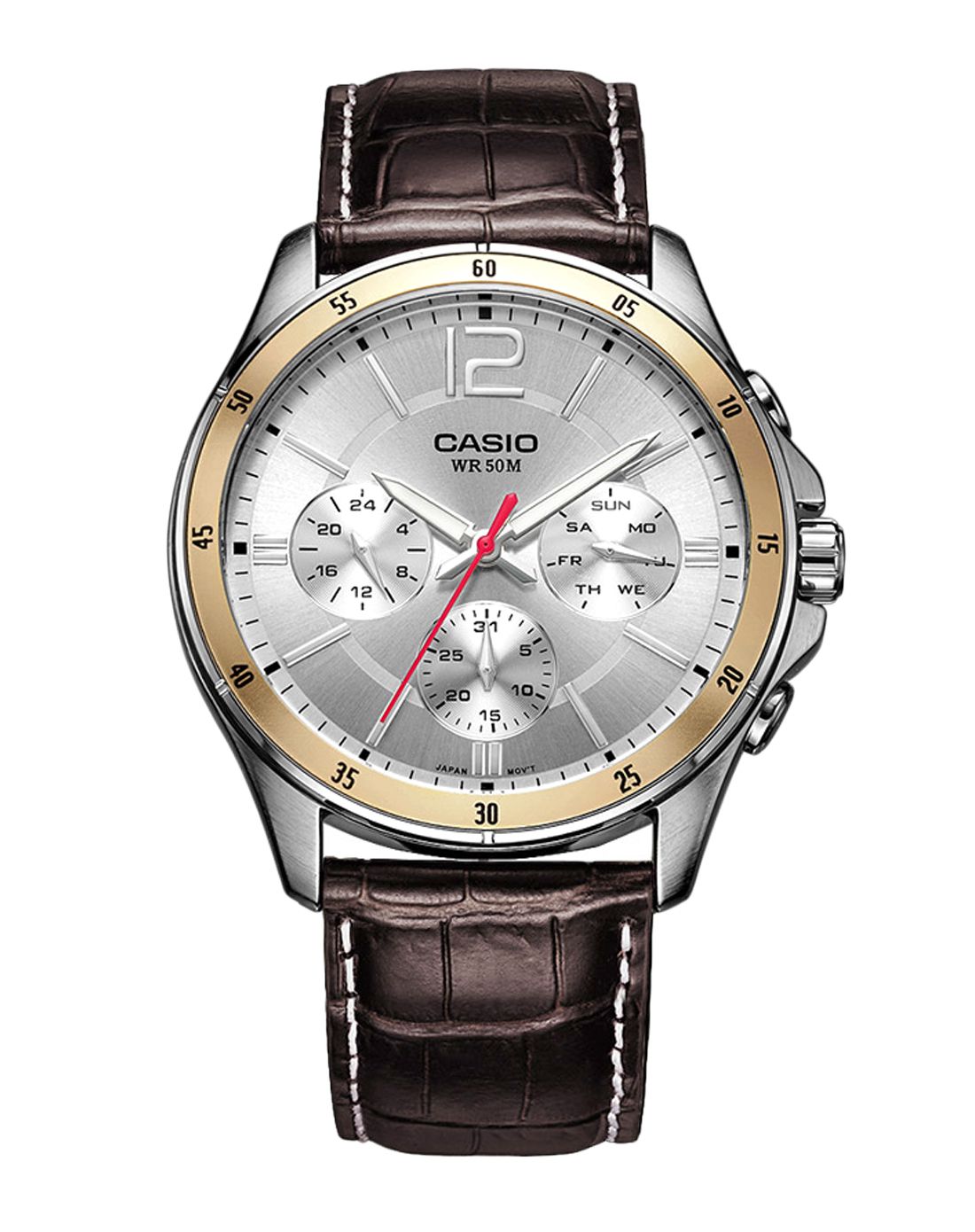 卡西欧casio男表专场casio 指针系列时尚简约防水石英男表mtp1374l7a