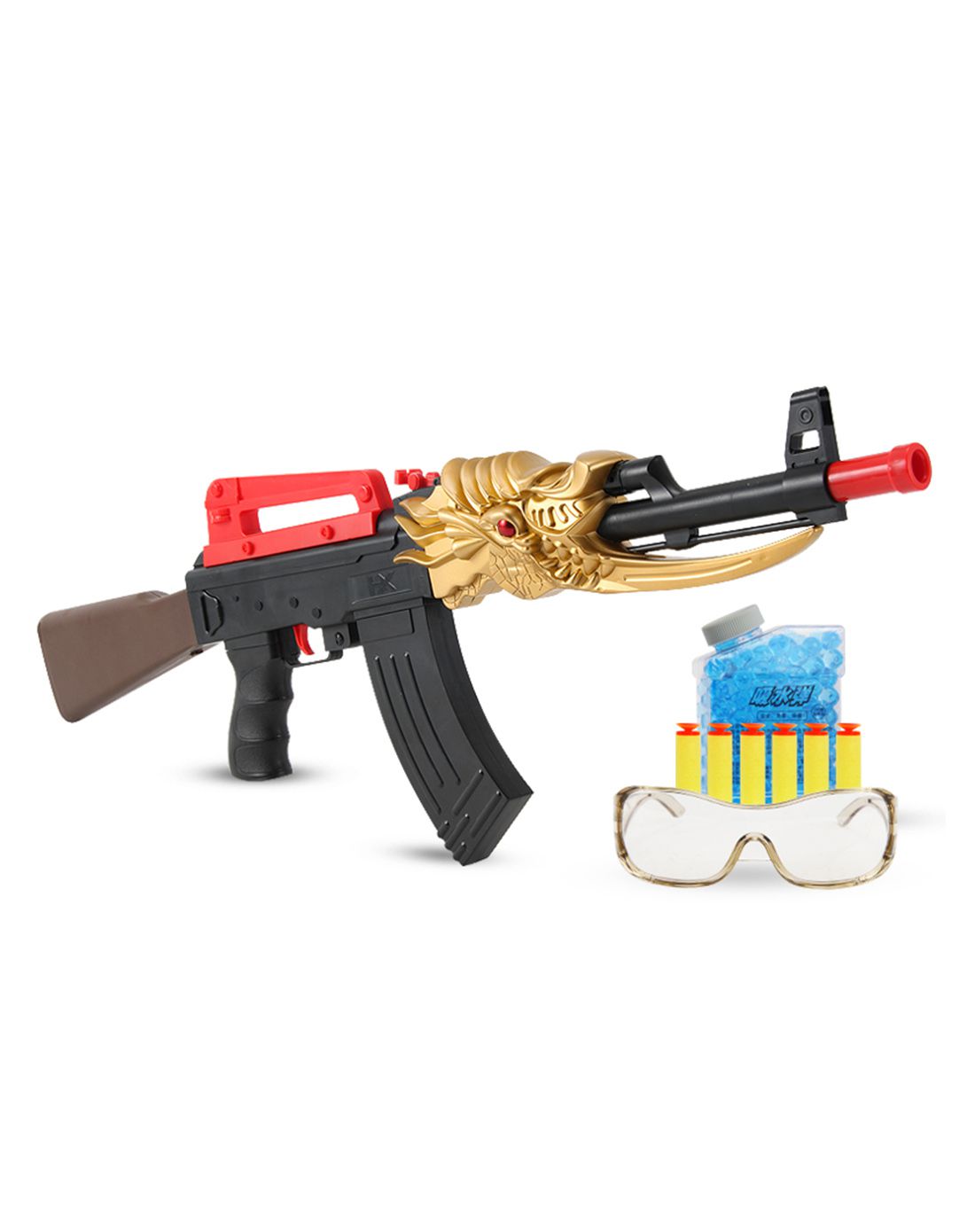 酷玩遥控模型玩具专场(混合)怒火麒麟手动水弹枪035-x_唯品会