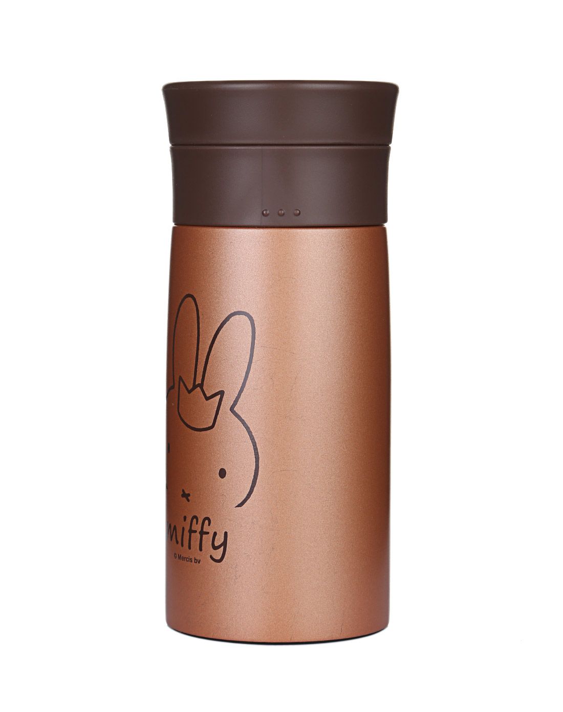 米菲250ml抽真空保温杯中性咖啡色