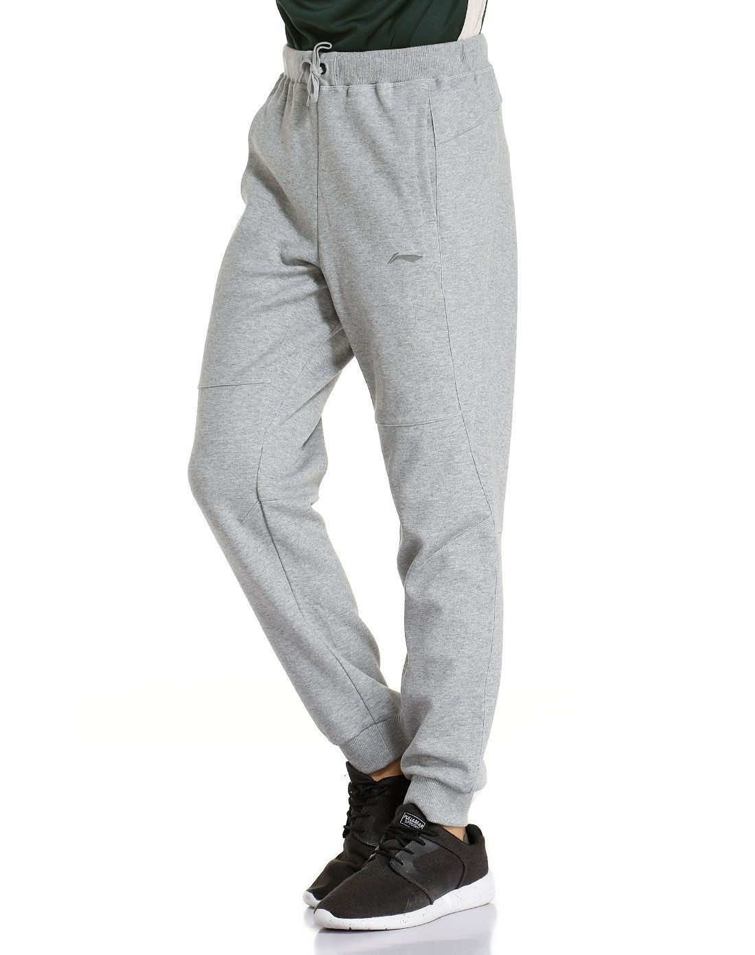 男款bc17花灰卫裤