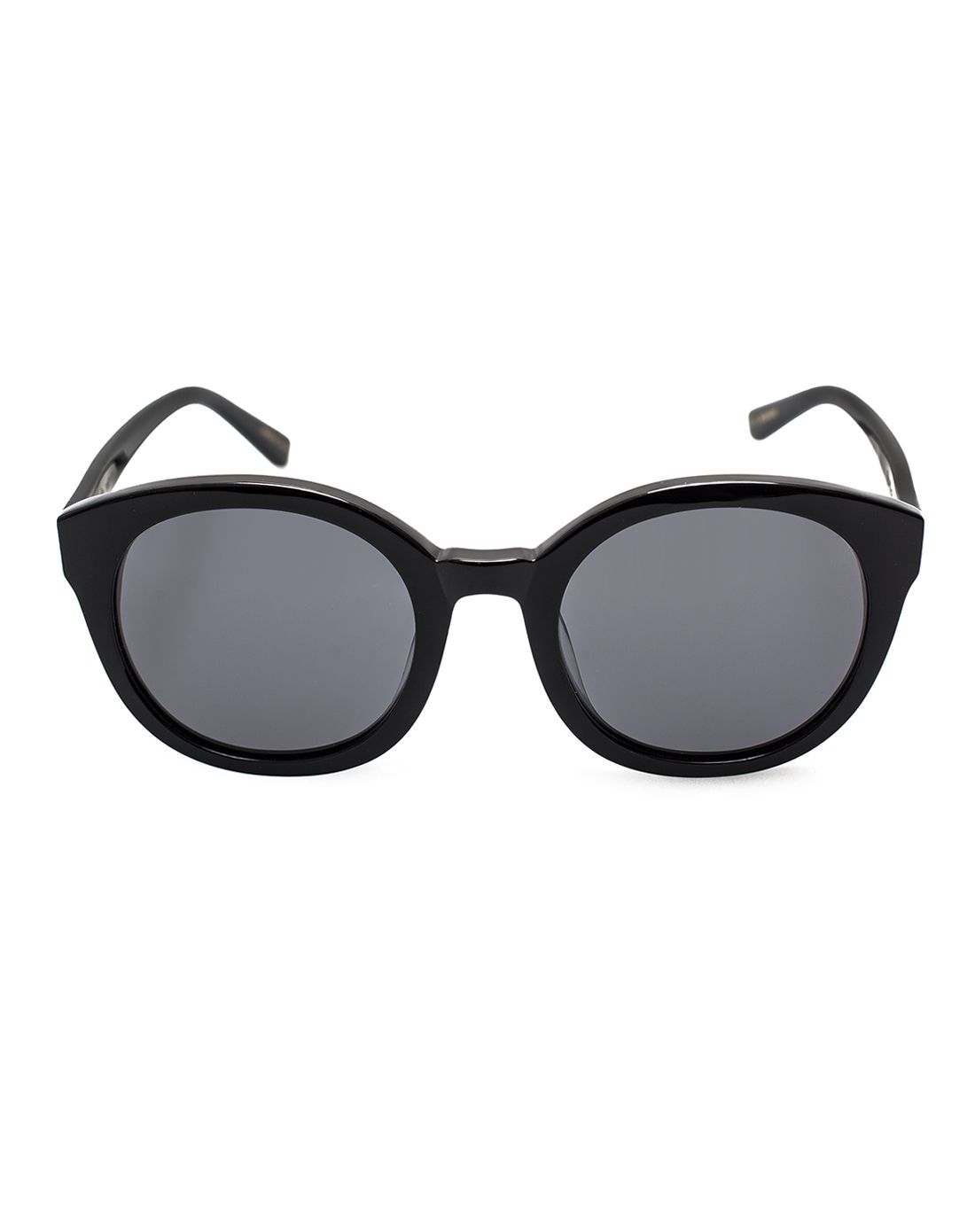 aojo品牌眼镜专场aojo 时尚圆框黑色太阳镜s057c1_唯品会