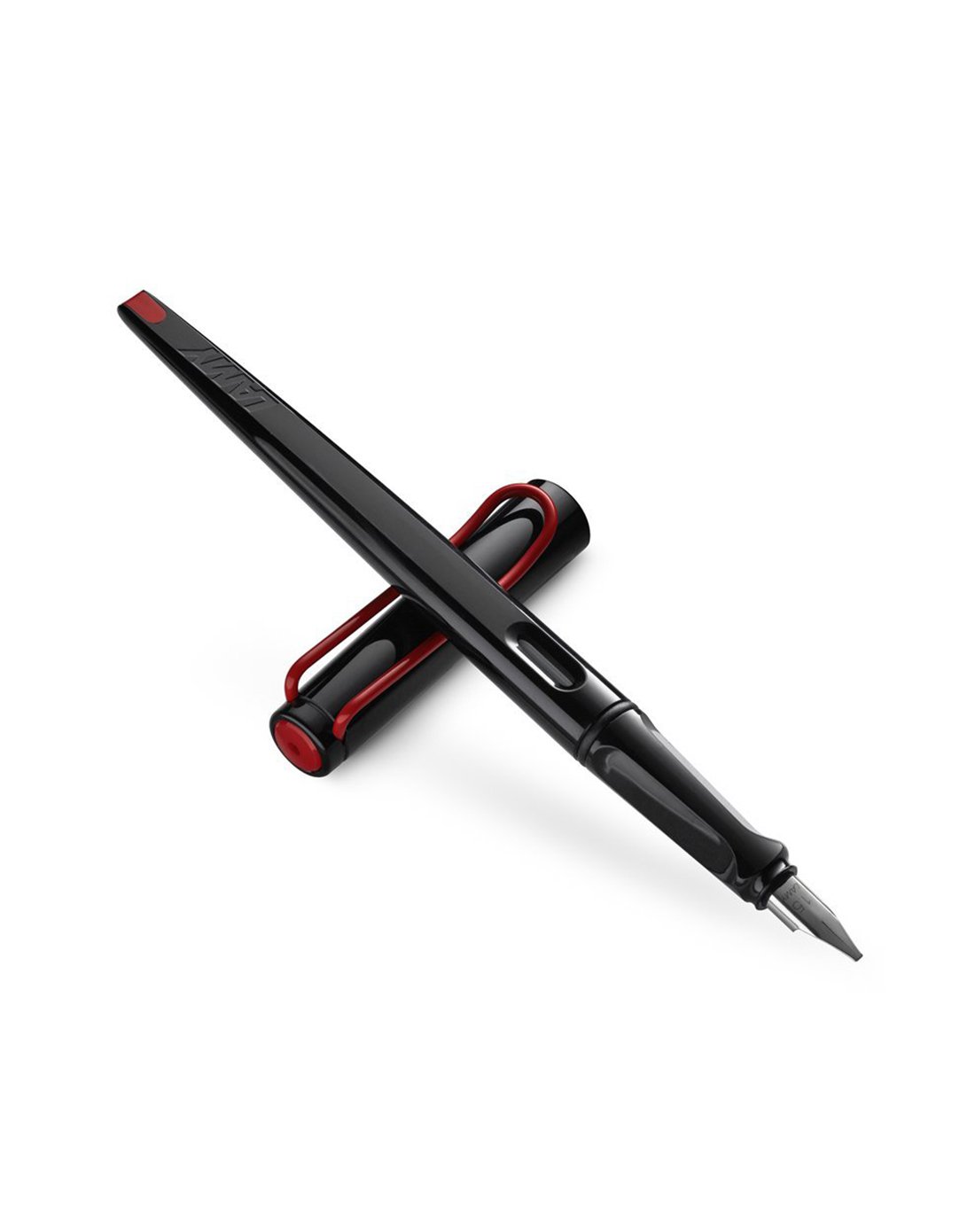 lamy凌美 joy喜悦系列美术笔 红夹黑杆 1.5笔尖