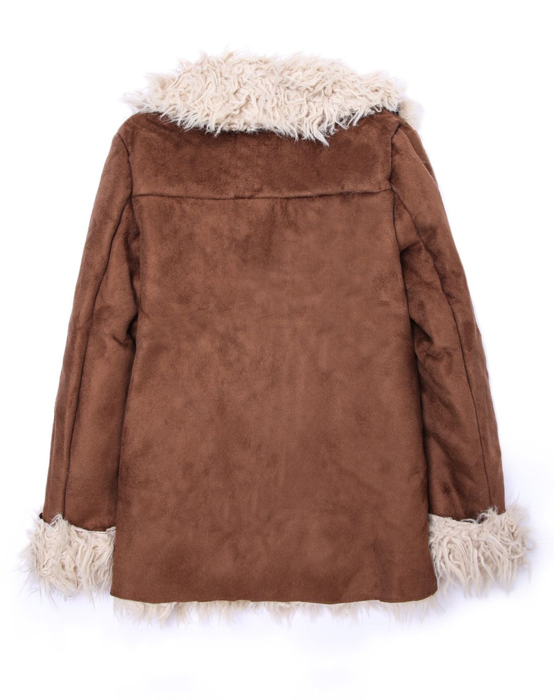 shearling coat皮毛一体外套