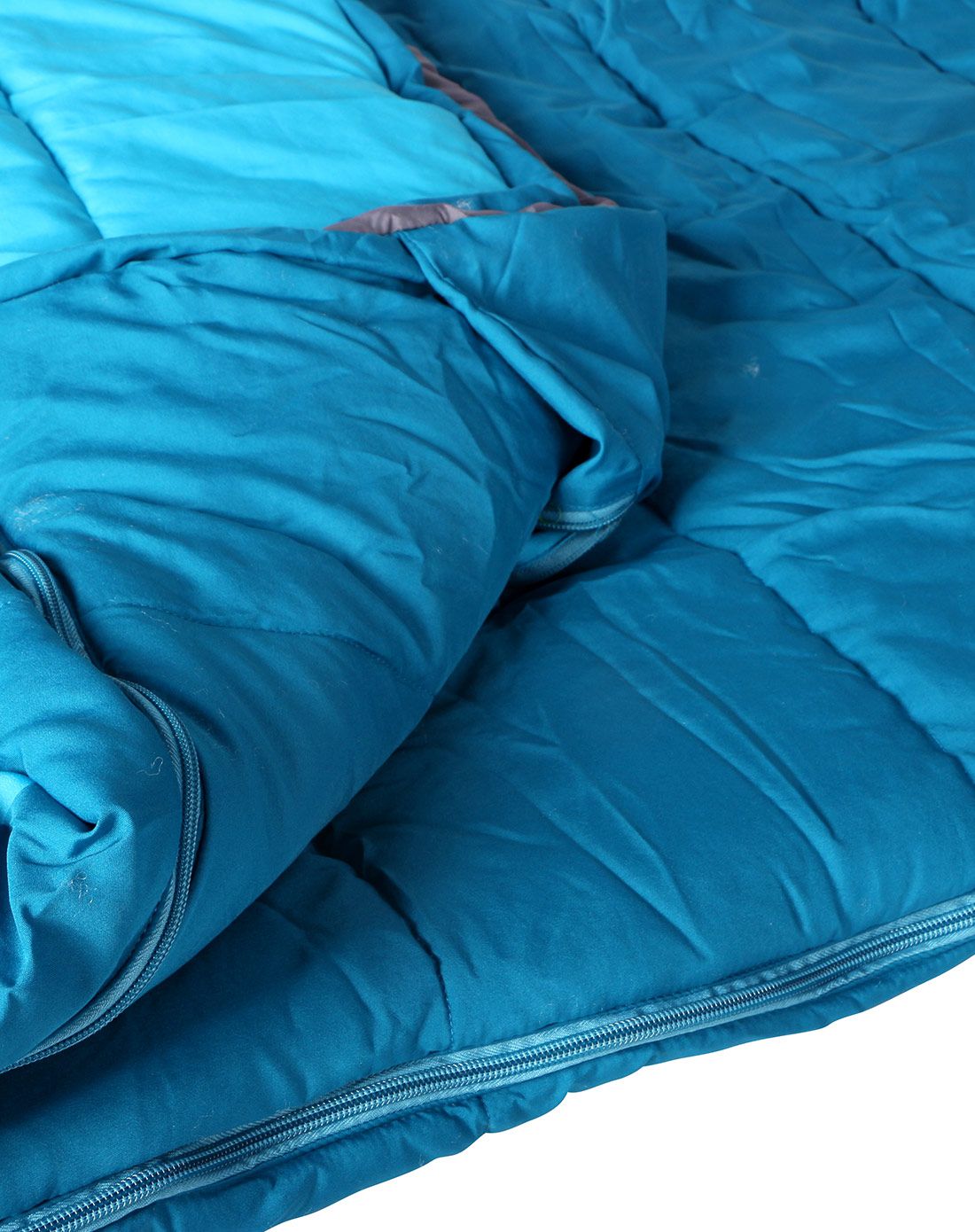 春季焕新 中性款海水蓝色保暖棉睡袋