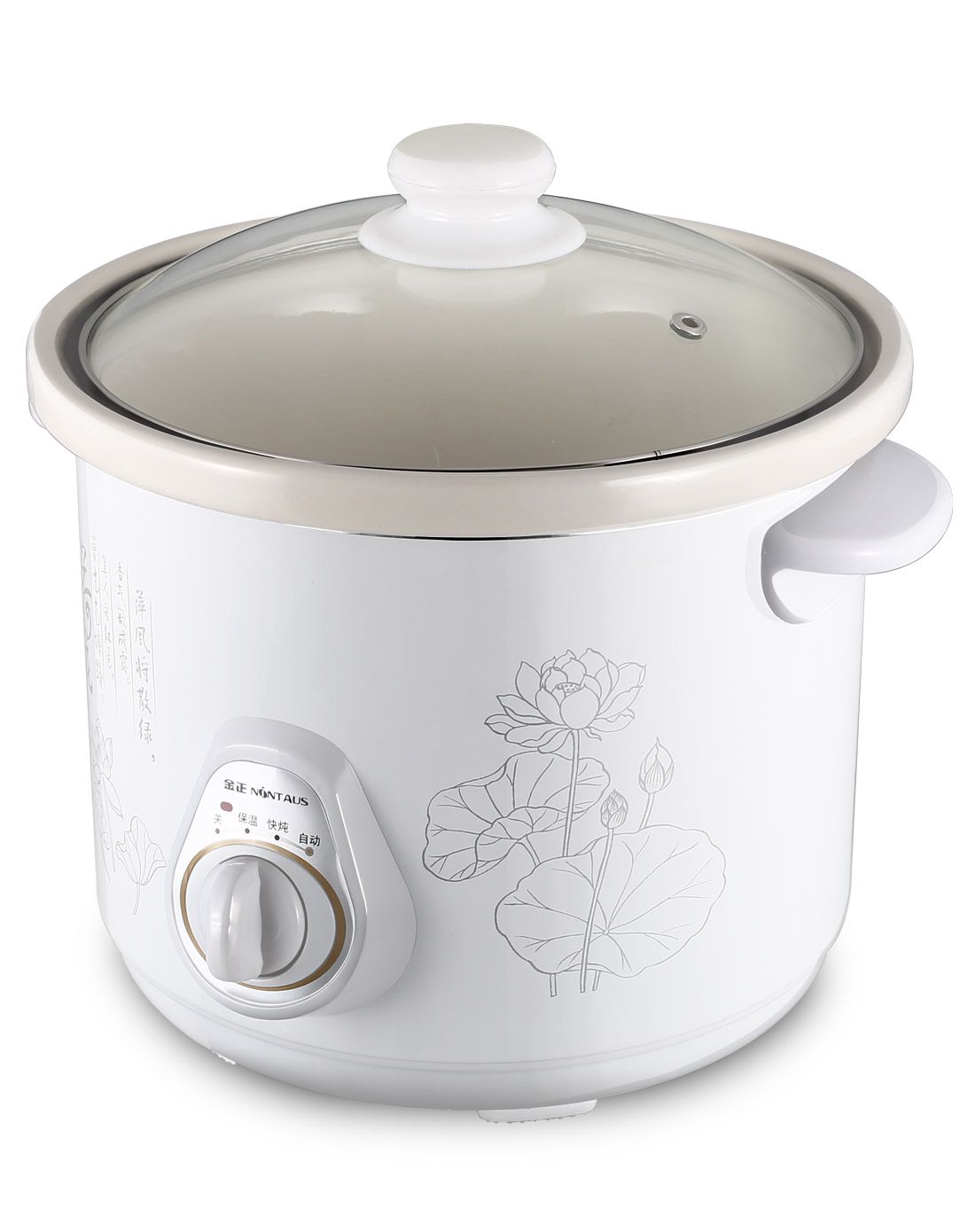 多功能白瓷电炖锅 慢炖 3.5l