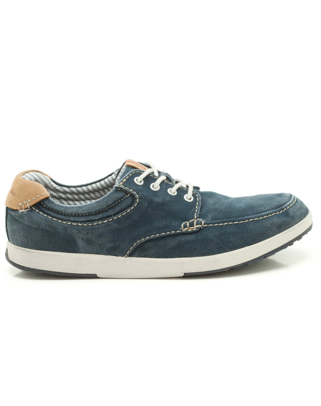 clarks其乐男款藏蓝色norwin vibe休闲帆布鞋