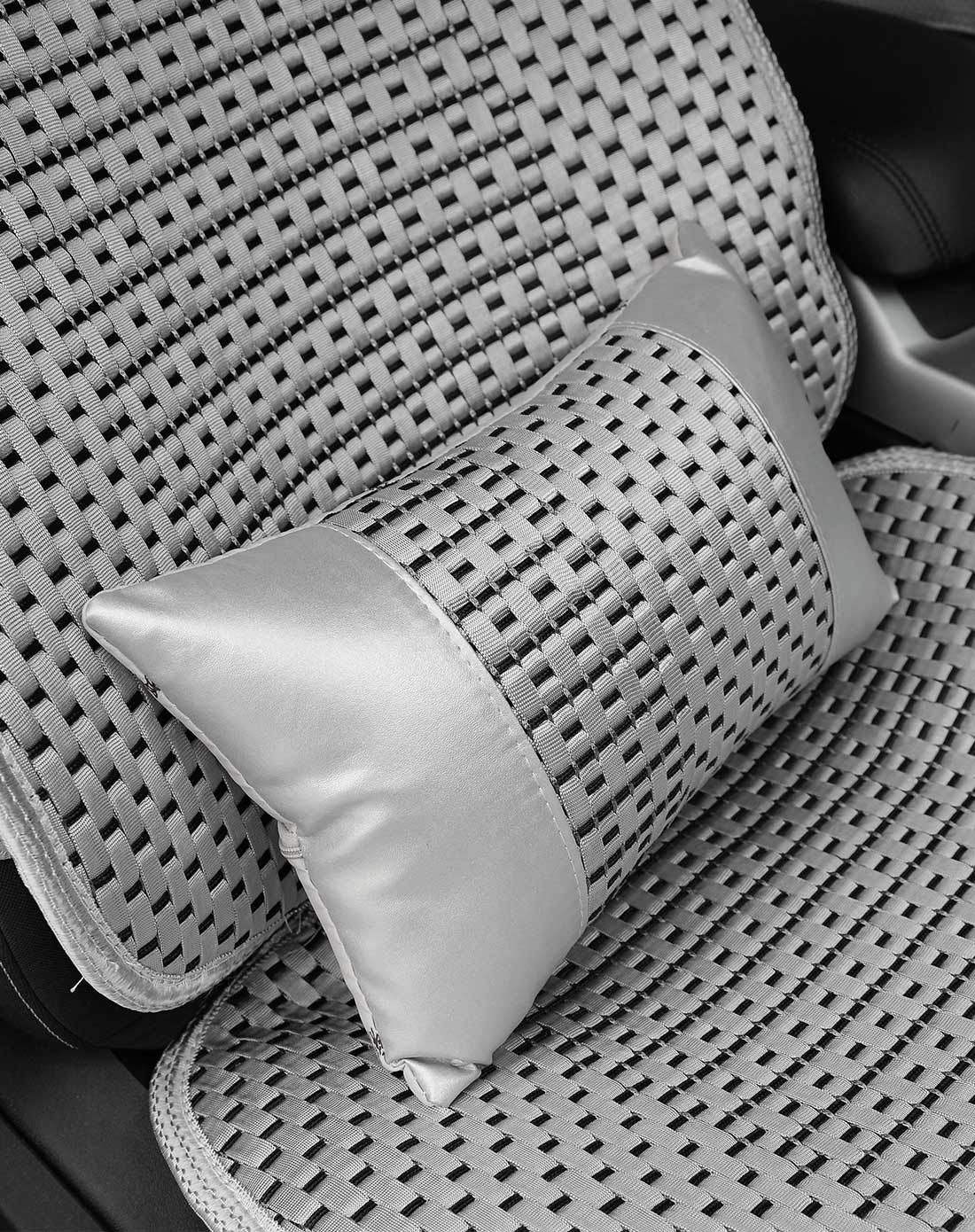 清凉一夏四季通用坐垫(灰色)