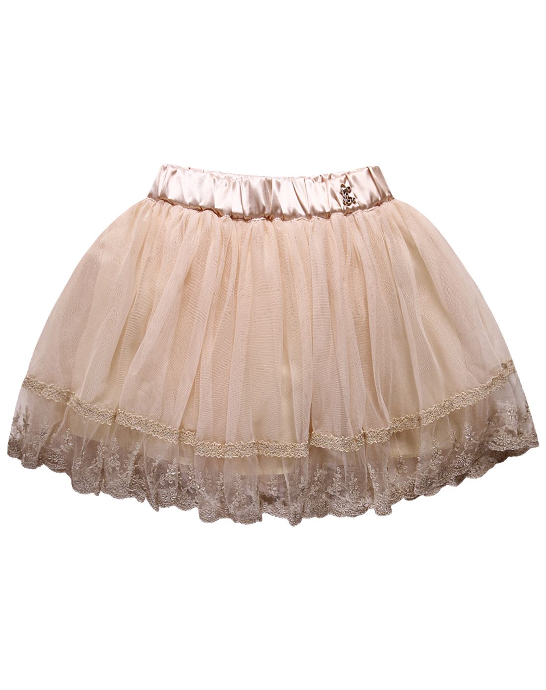 【专柜同款】女童金色裙子