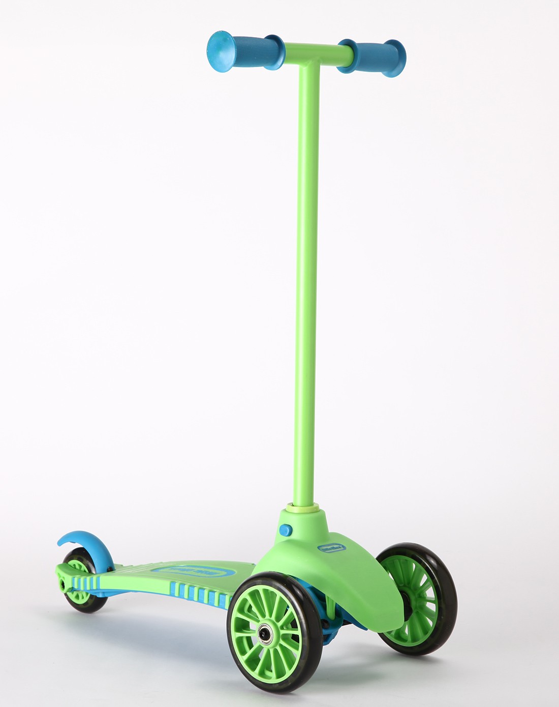 小泰克 儿童三轮滑板车(绿色)新款炫彩 2岁以上