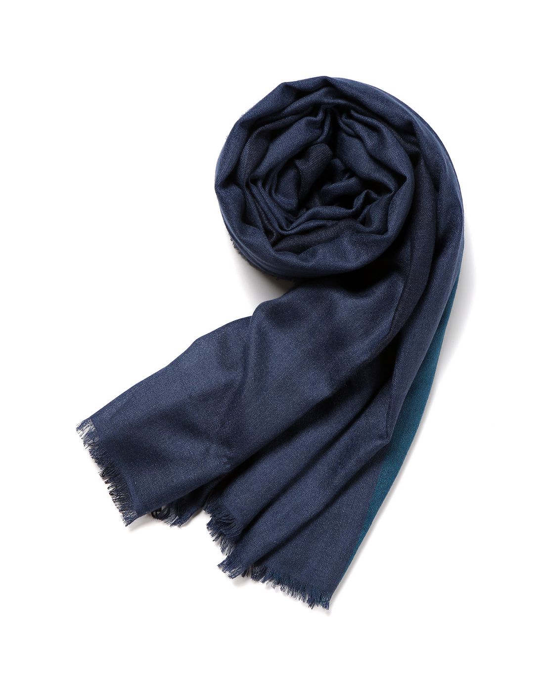 藏蓝色简洁休闲帅气围巾