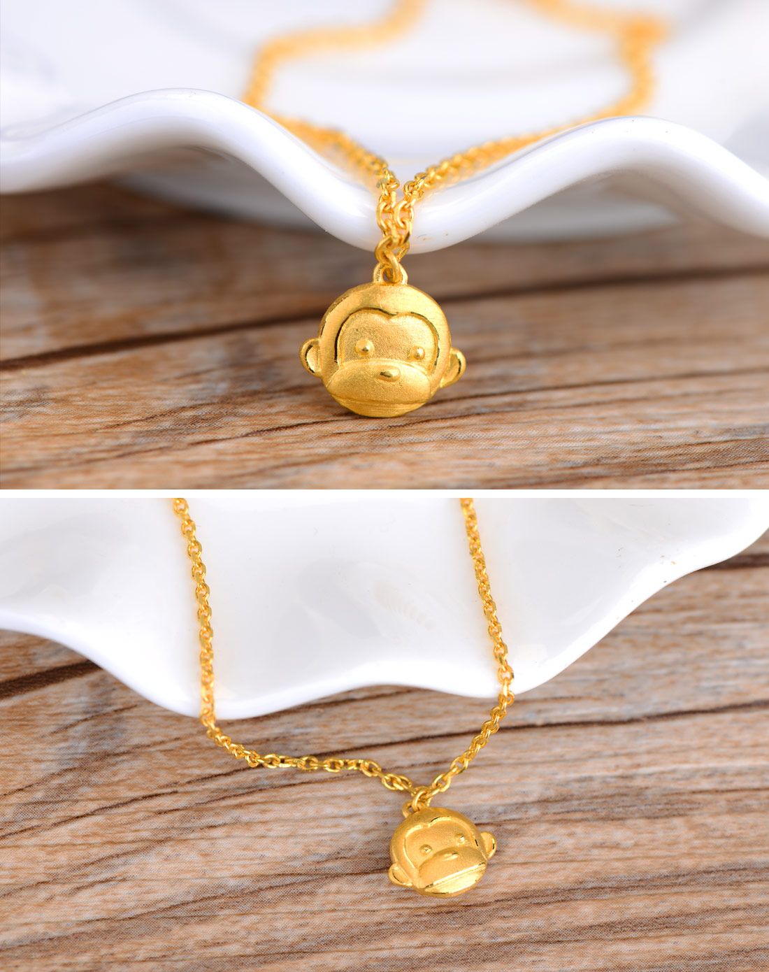 足金黄金手链生肖猴(约5.26克)