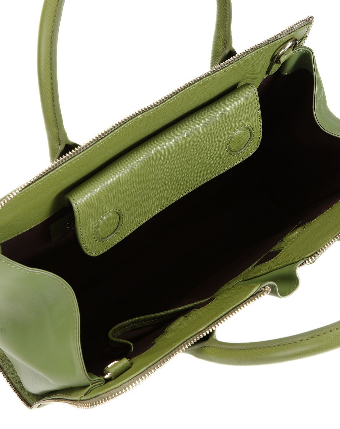 雾道女装绿色典雅气质手提包b3305745_唯品会