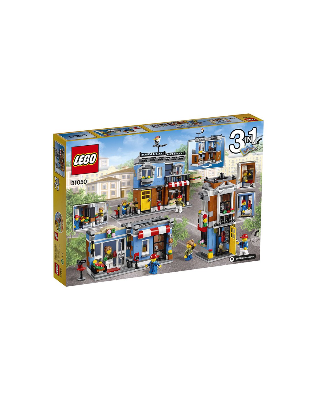 lego乐高创意百变系列31050街角三明治店积木玩具