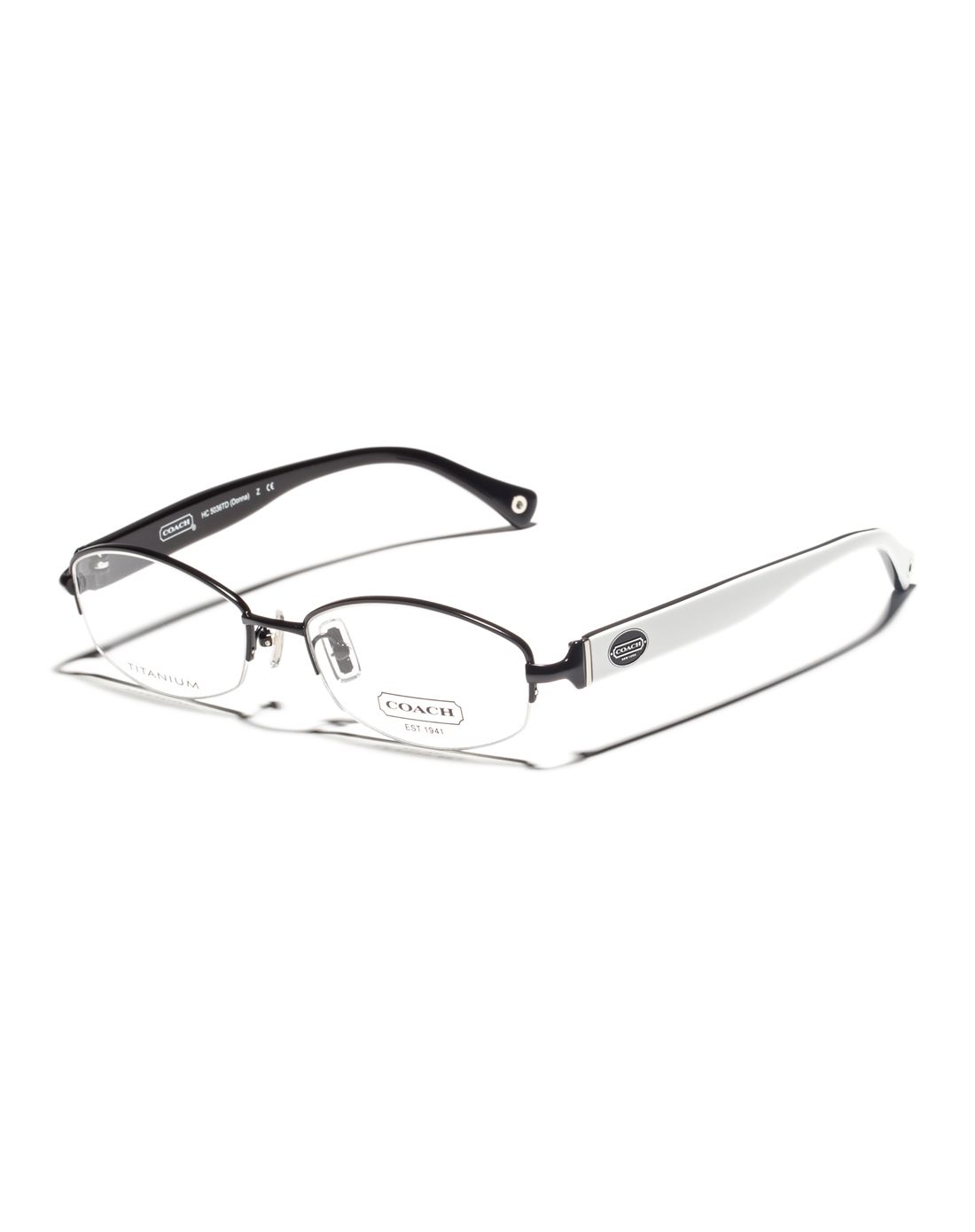 coach眼镜专场蔻驰 商务精英系列光学框hc-5036td-9003-54_唯品会