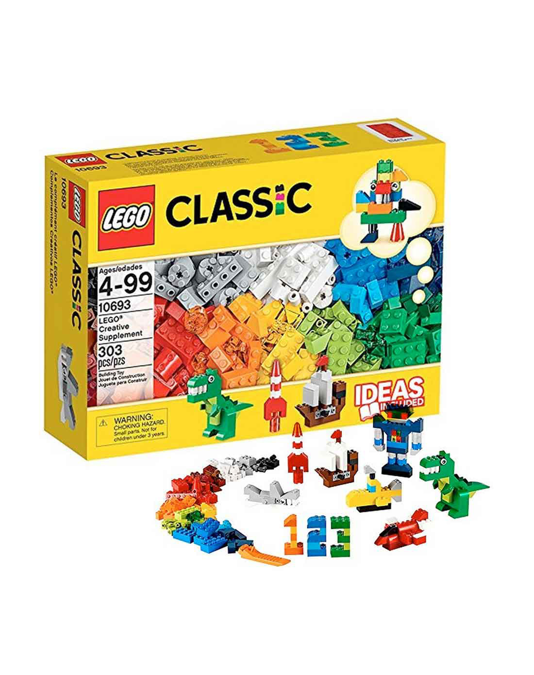 lego乐高经典创意10693补充装积木玩具