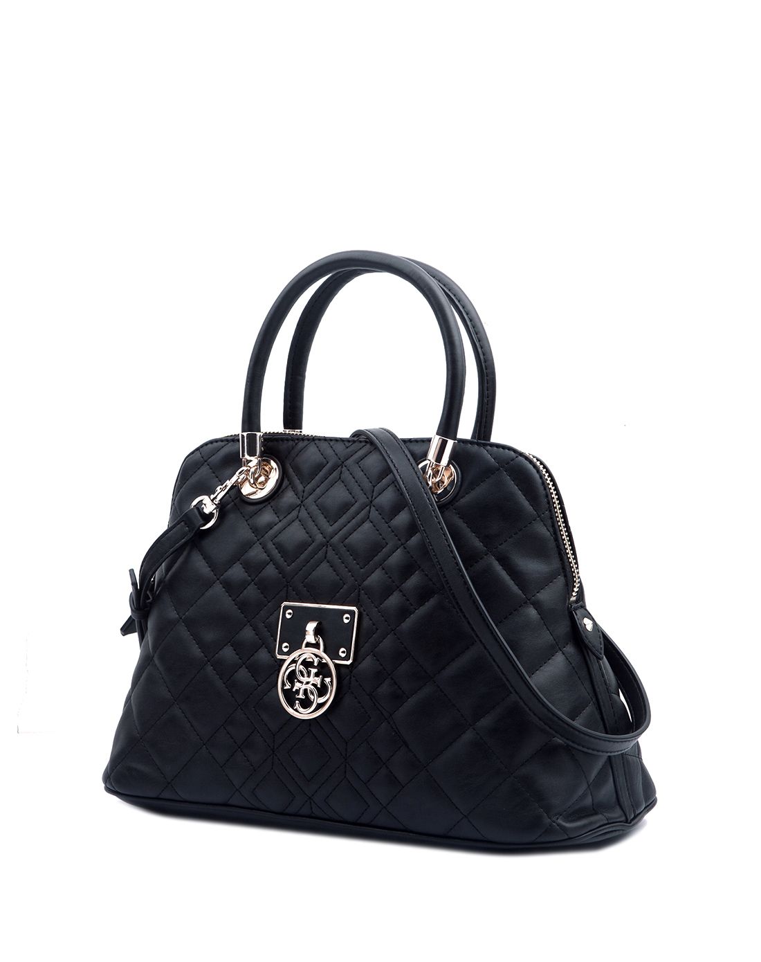 guess女士黑色手提单肩包