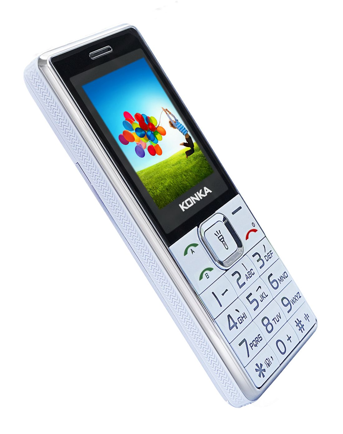 直板老人手机 移动联通版 白色