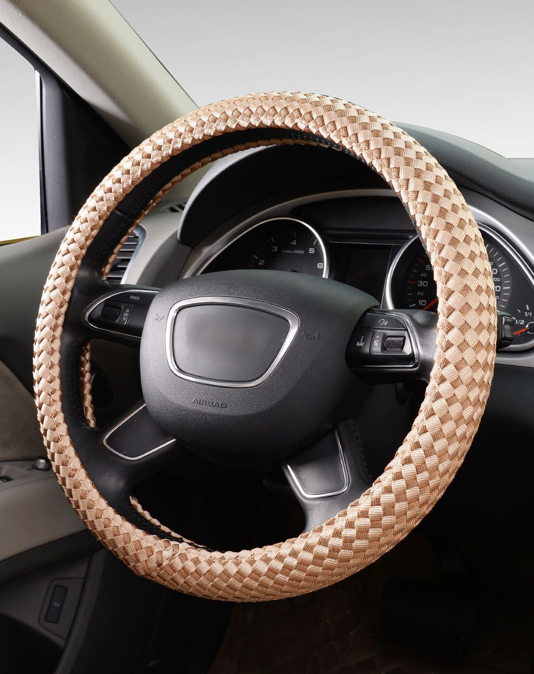 觥筹交错编织方向盘套