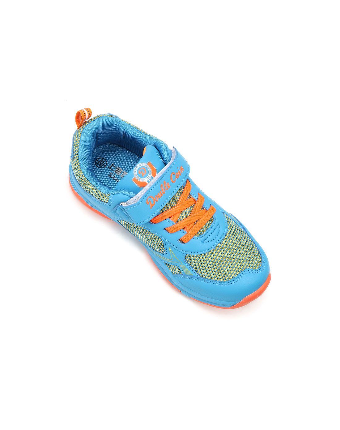 双钱牌中性款月桔色百搭户外徒步休闲运动鞋