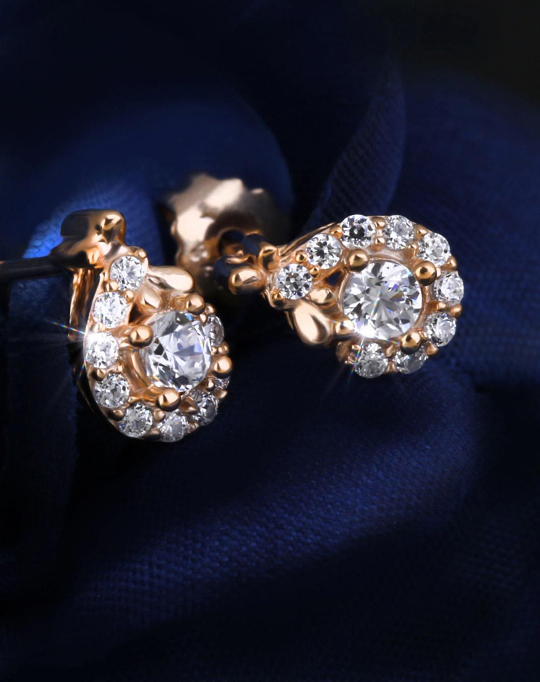 agovski 【闪耀设计师款】s925银镀金镶施华洛世奇宝石璀璨珠光宝气小