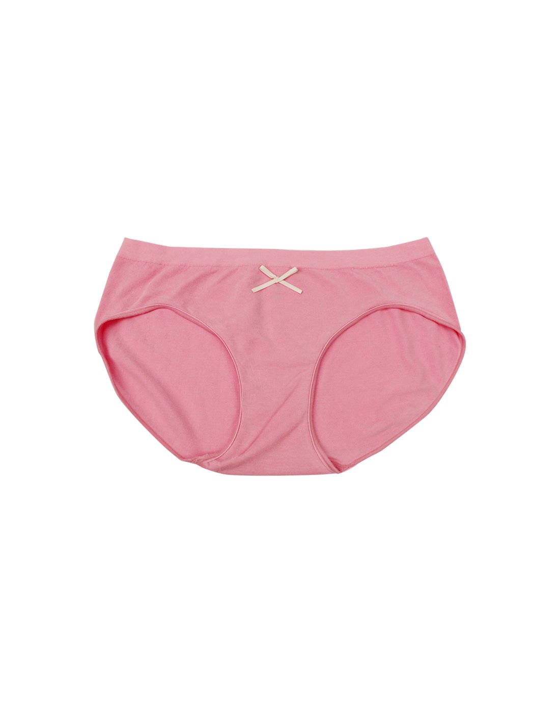 lin 竹浆纤维无缝 女款粉红色三角内裤