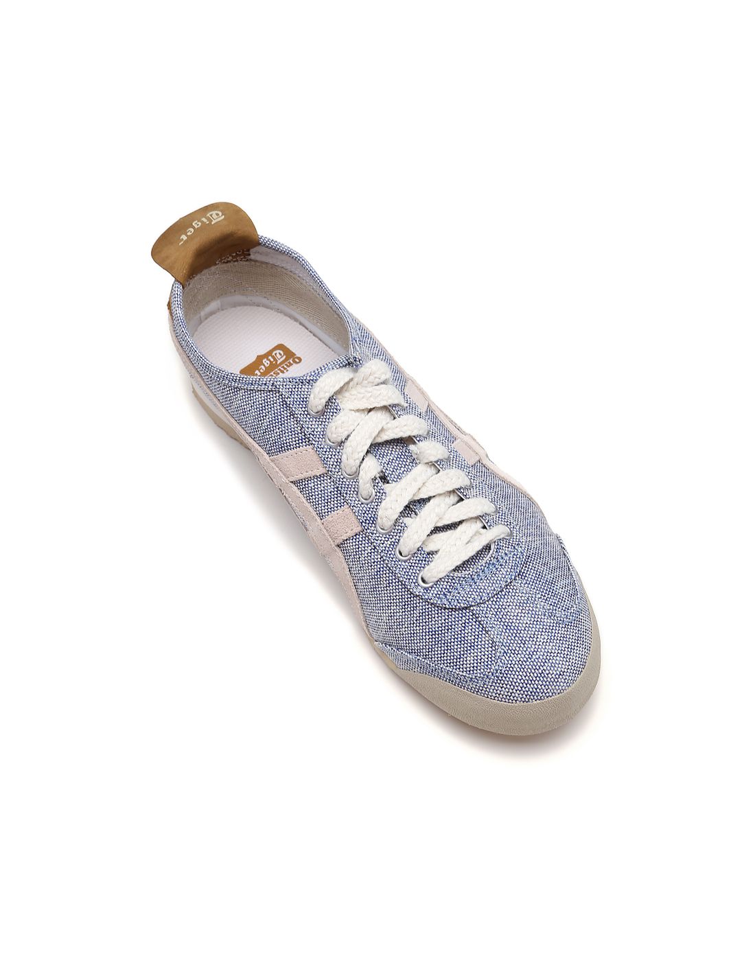 mexico 66 中性款蓝配米白色运动鞋 复古轻便