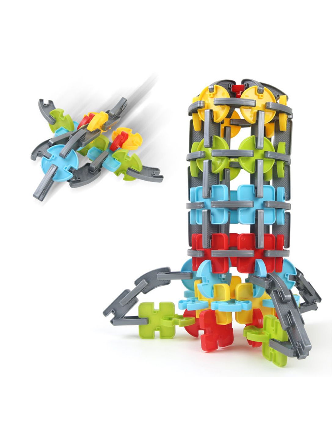 纽奇 百变拼插积木 早教启蒙益智儿童玩具