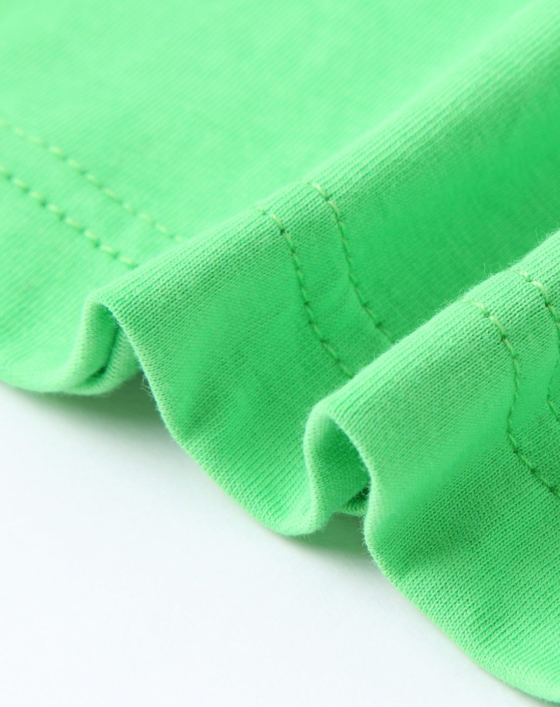 男童嫩草绿长袖t恤