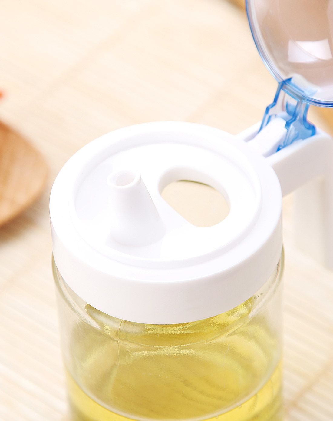 玻璃健康定量油壶