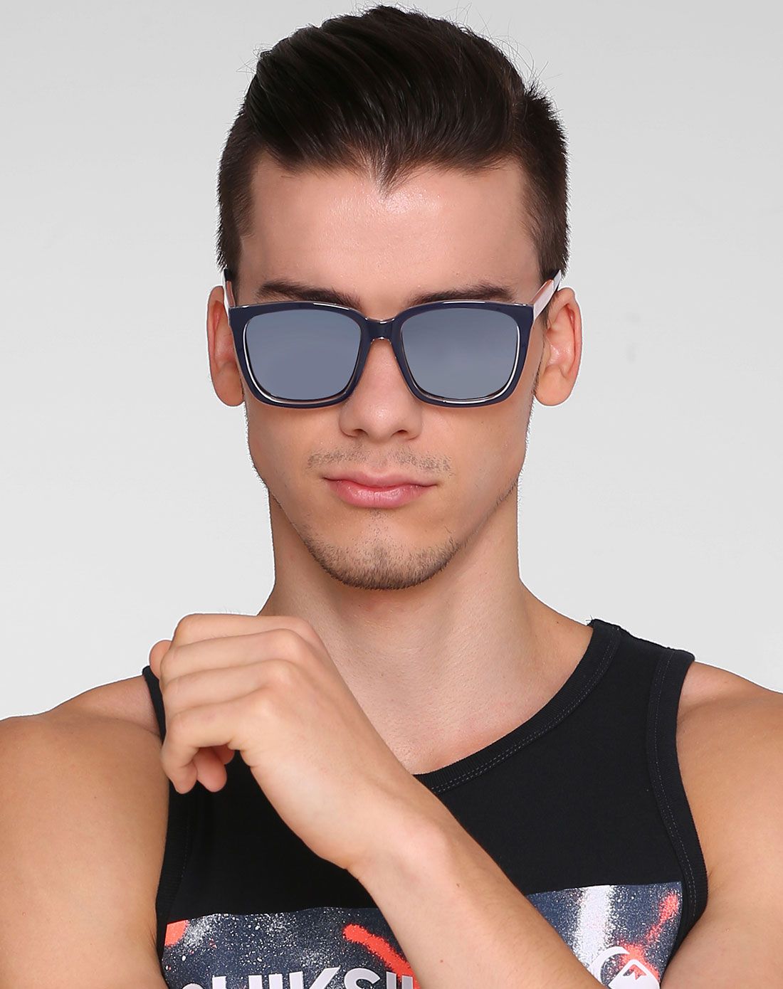 多重滤光 男款白水银镜片太阳眼镜