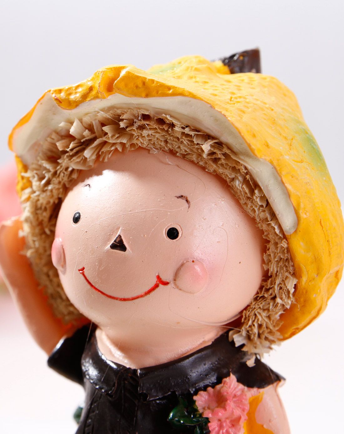 吊脚娃娃田园风树脂摆件(橘子)