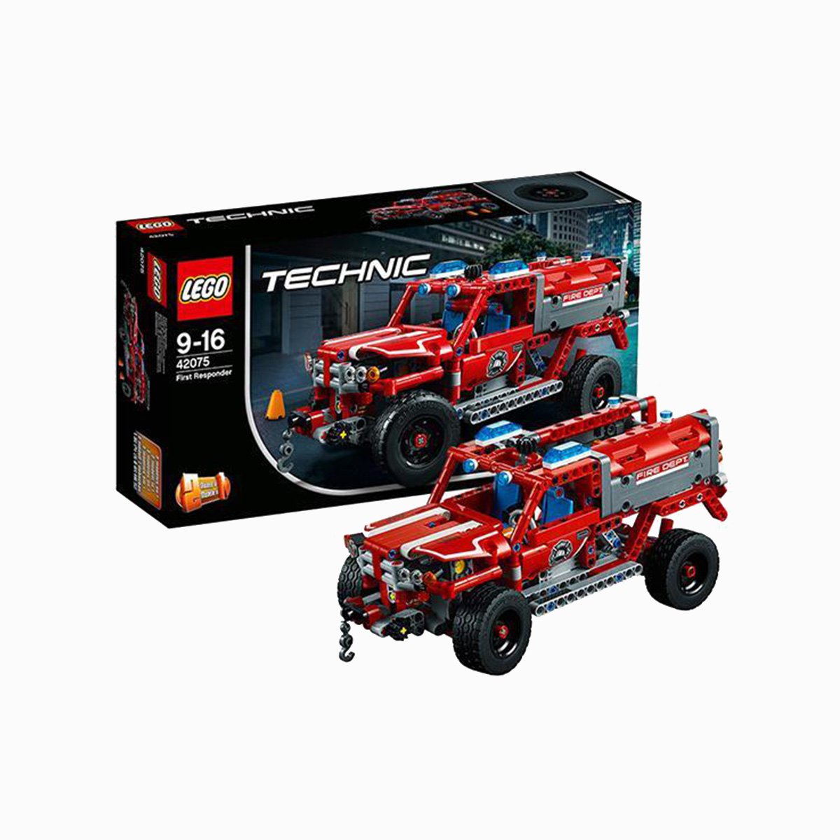 乐高lego机械组系列42075紧急救援车乐高积木拼插玩具 男生爱玩 9-16