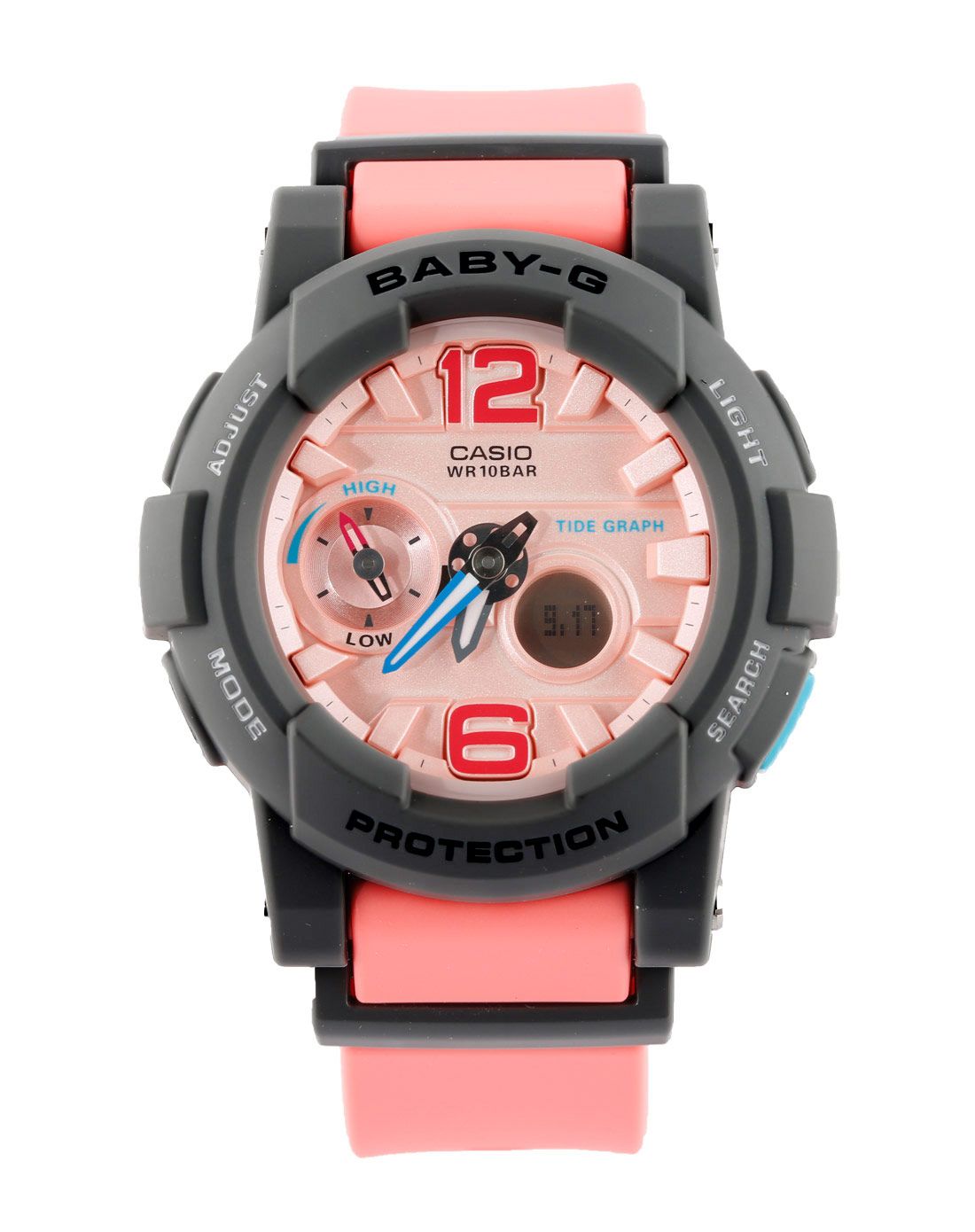 卡西欧casio baby-g系列电子树脂女表bga-180-4b2_唯品会