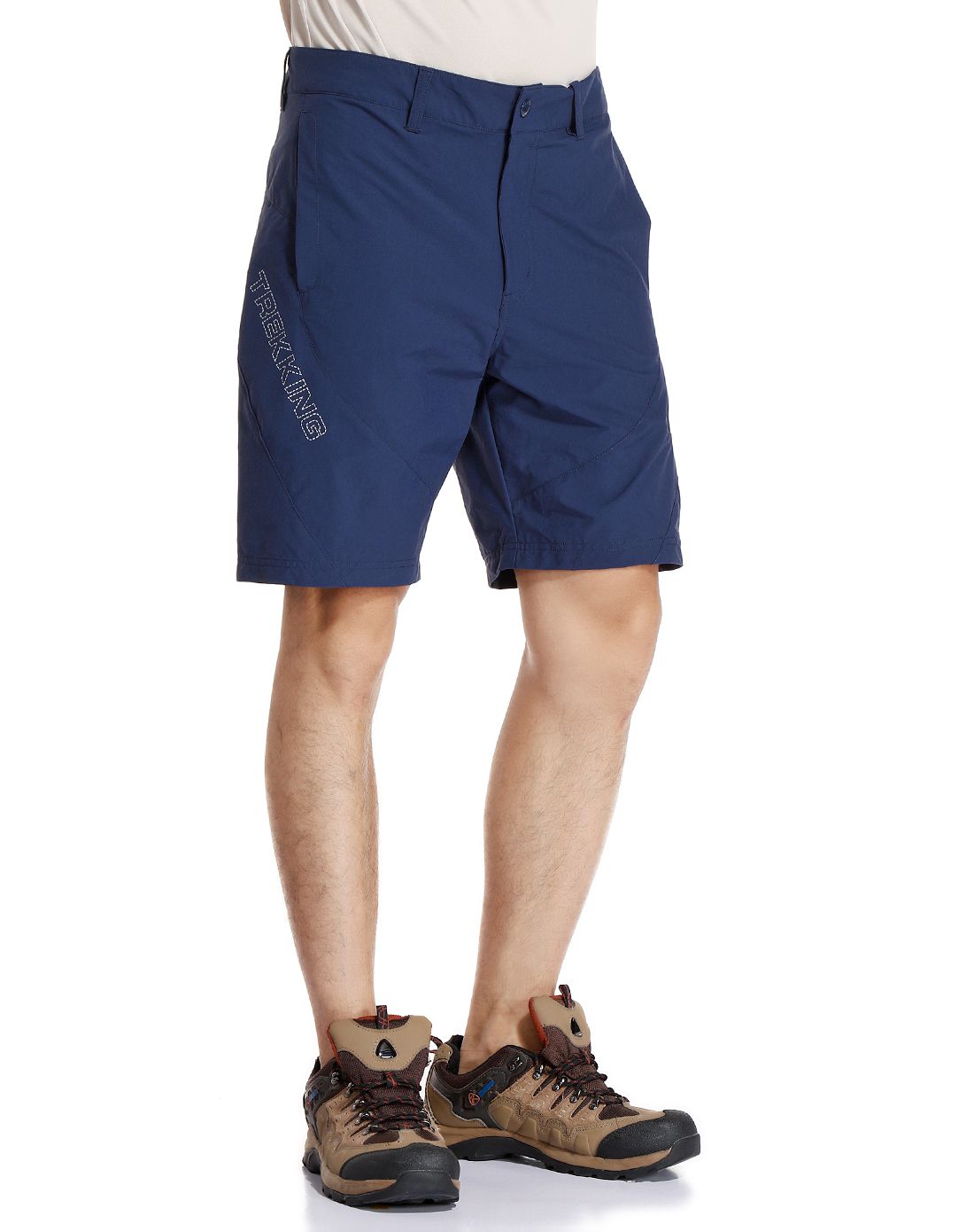 舒适透气 男款藏蓝色短裤 徒步系列
